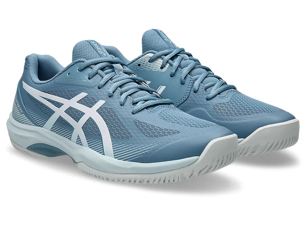 Мужские кроссовки для бадминтона/сквоша Asics Court Hunter FF - saba blue/white
