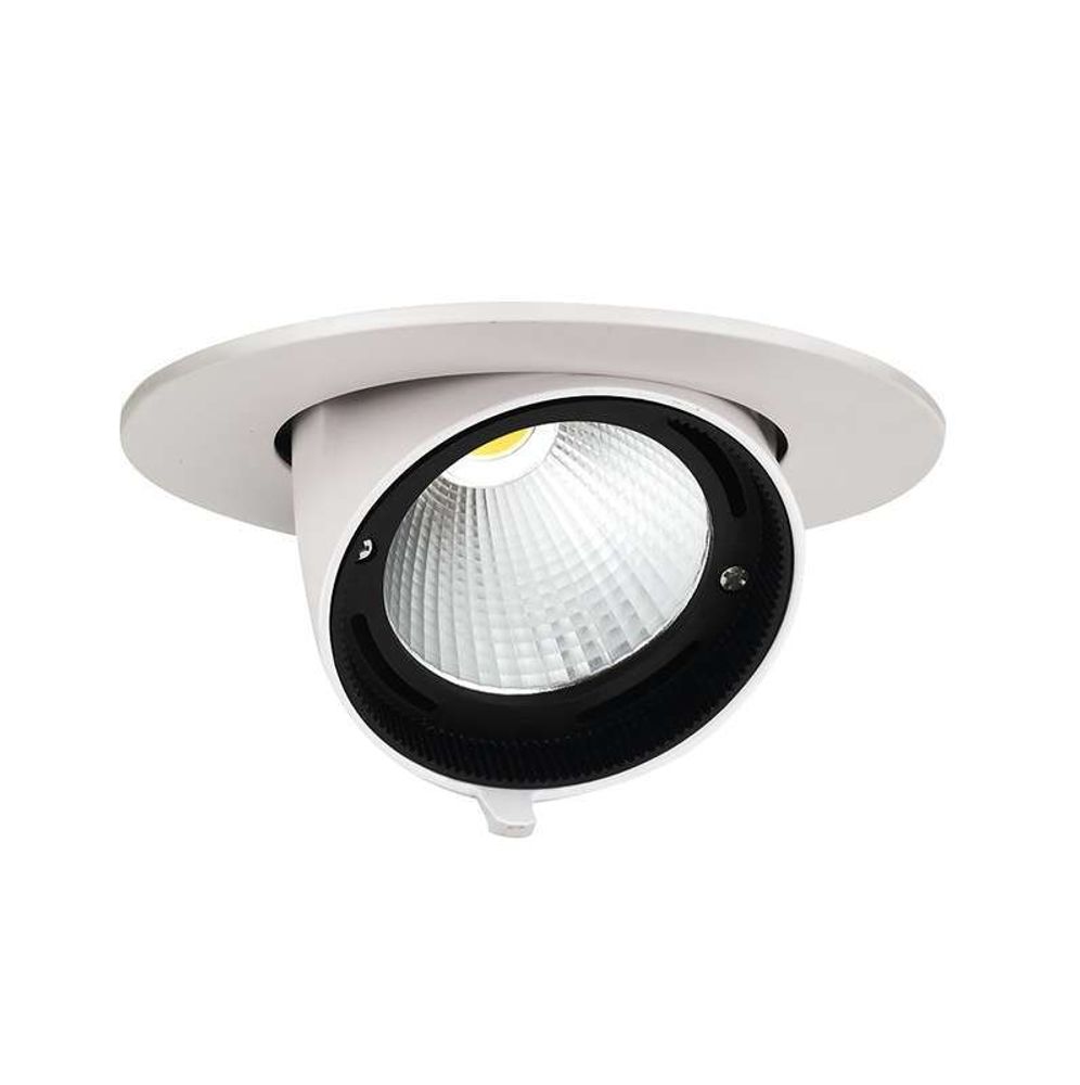 Светильник светодиодный PLED DL4 WH Downlight 30Вт 4000К IP40 24град. ДВО встраив. поворотн. Pro+ JazzWay 5021907 Светильник светодиодный PLED DL4 WH Downlight 30Вт 4000К IP40 24град. ДВО встраив. поворотн. Pro+ JazzWay 5021907