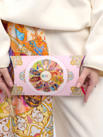 Платок «БРИКС 2024» 100% шёлк