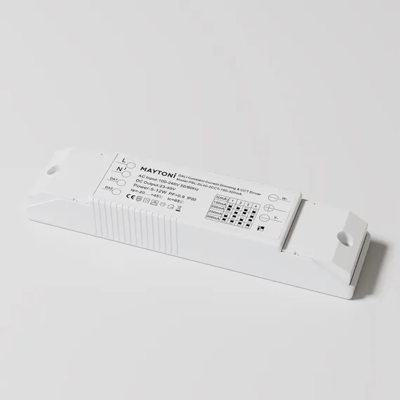 Источник питания DALI CCT(DT8) 5-12W IP20 Lighting control psl-dl40-3cct-150-300ma