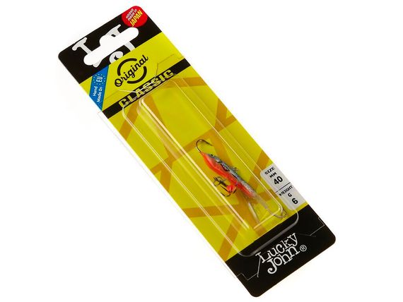 Балансир Lucky John CLASSIC 4 с тр. 40мм/45H блистер