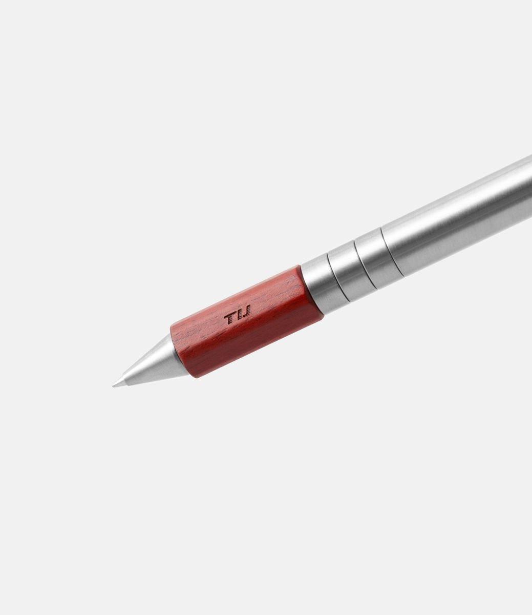 TIJ Pro+ Ball Pen Sandalwood — модульная титановая ручка