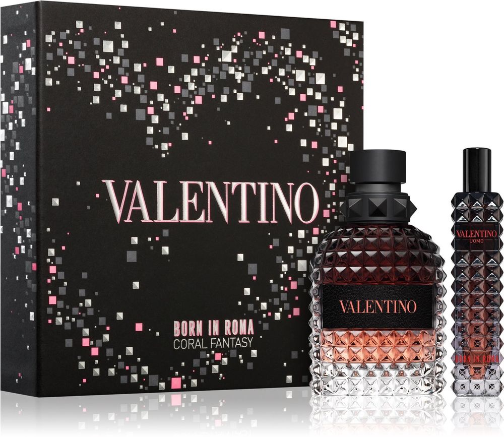 Valentino eau de toilette 50 мл + Eau de toilette 15 мл Born In Roma Coral Fantasy Uomo