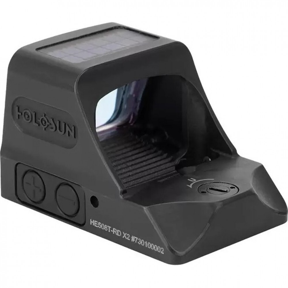 Коллиматорный прицел HOLOSUN HE508T-RD X2 (открытый, 2 МОА, объектив 23х16, 3 метки красная, без кронштейна)