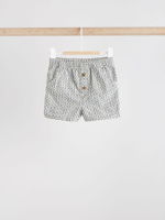 Рубашка и шорты в комплекте для малышей Next AA3-570, Черный, Белый