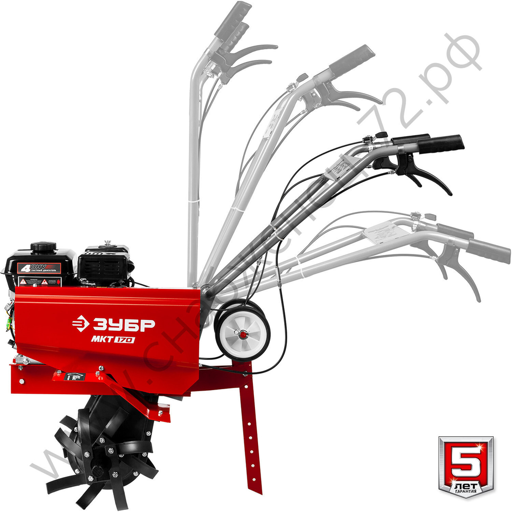 ЗУБР 6.5 л.с., бензиновый культиватор (МКТ-170)