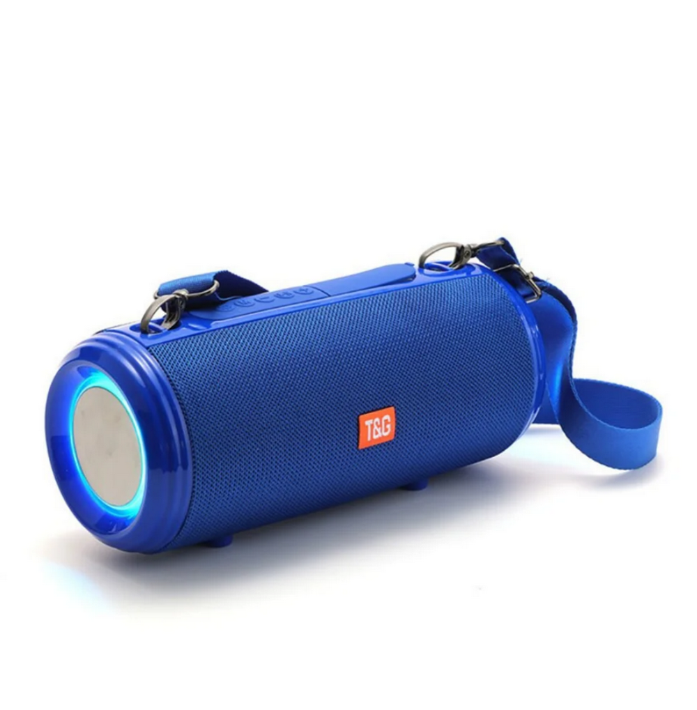 Беспроводная колонка TG-537 (USB TF FM) LED Flashing Light