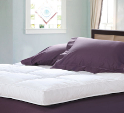 Перина пуховая 15 см 100x200 климат-контроль Dorbena