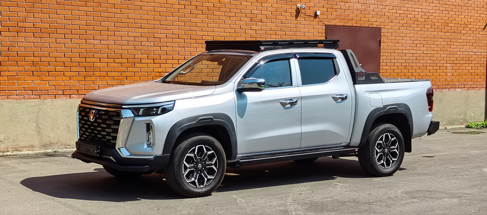 Пороги силовые Changan Hunter Plus РИФ