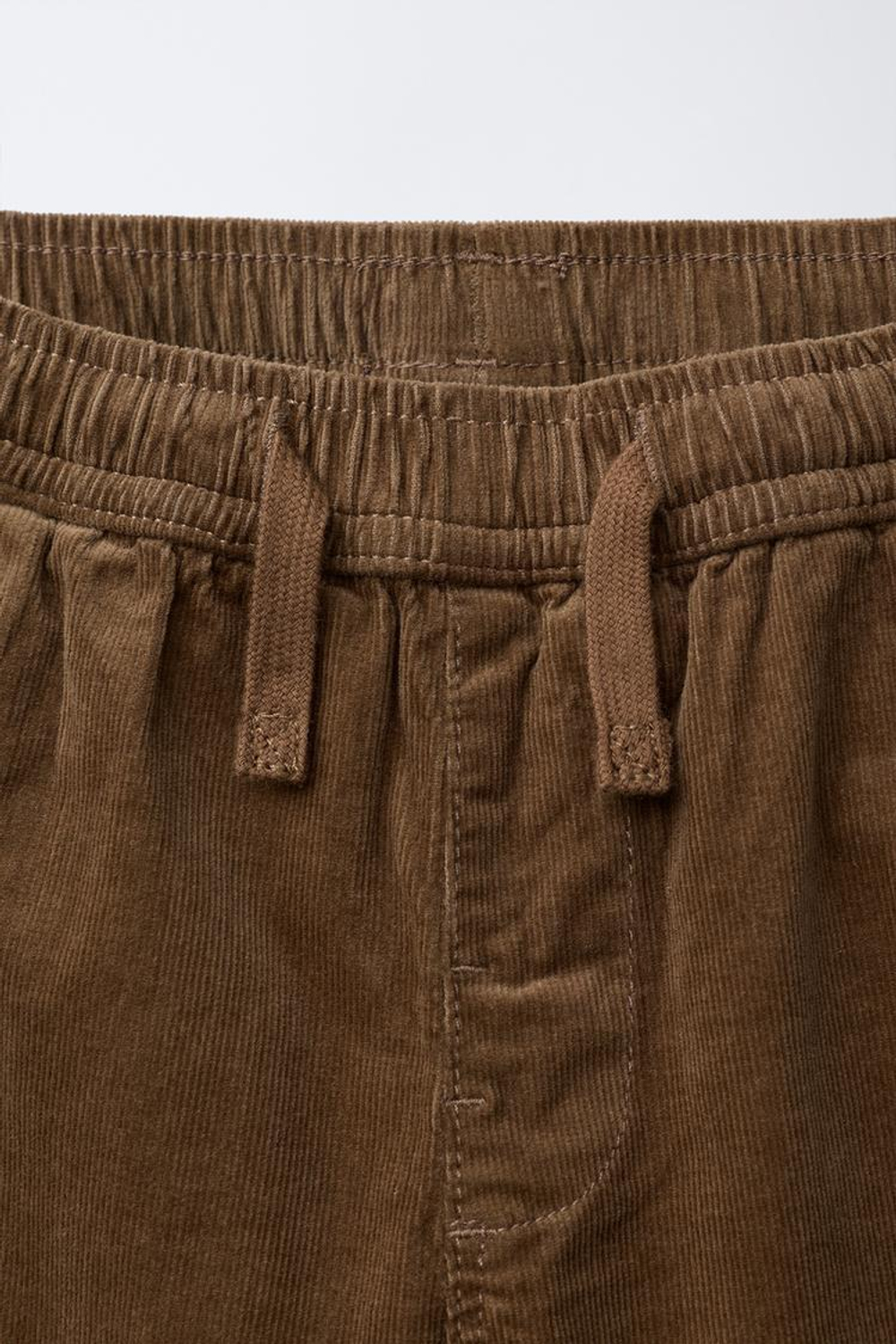 ZARA ВЕЛЬВЕТОВЫЕ БРЮКИ НА ПОДКЛАДКЕ, РЫЖЕВАТО-КОРИЧНЕВЫЙ