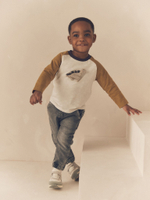 Лонгслив для мальчика Next 631-708, Молочный, Горчичный