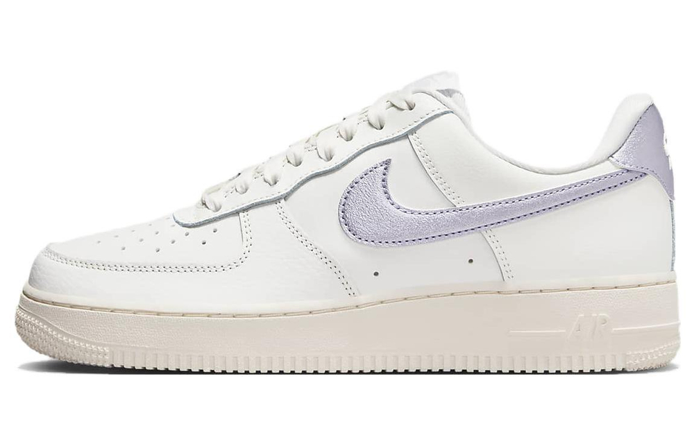 Кроссовки Nike Air Force 1 Low '07 "Metallic Purple" (Женская размерная сетка)