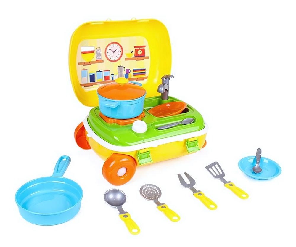 Кухня + набор посуды (Технок)