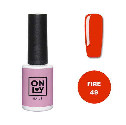 Гель-лак OnlyNails Fire №49, 10мл