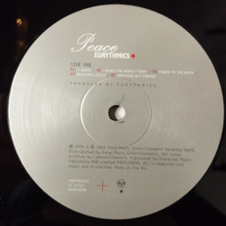 Винтажная виниловая пластинка LP Eurythmics Peace (EU 2018) I Want It All