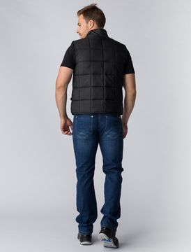 Жилет утепленный "Офис" (черный)