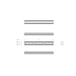 Светильник светодиодный ЭРА SPP-404-0-50K-150 150Вт 15750лм 5000K 80Ra Кп<5% КСС Г 90° 3 года IP54 подвесной | Светильники для высоких пролетов (хайбеи)