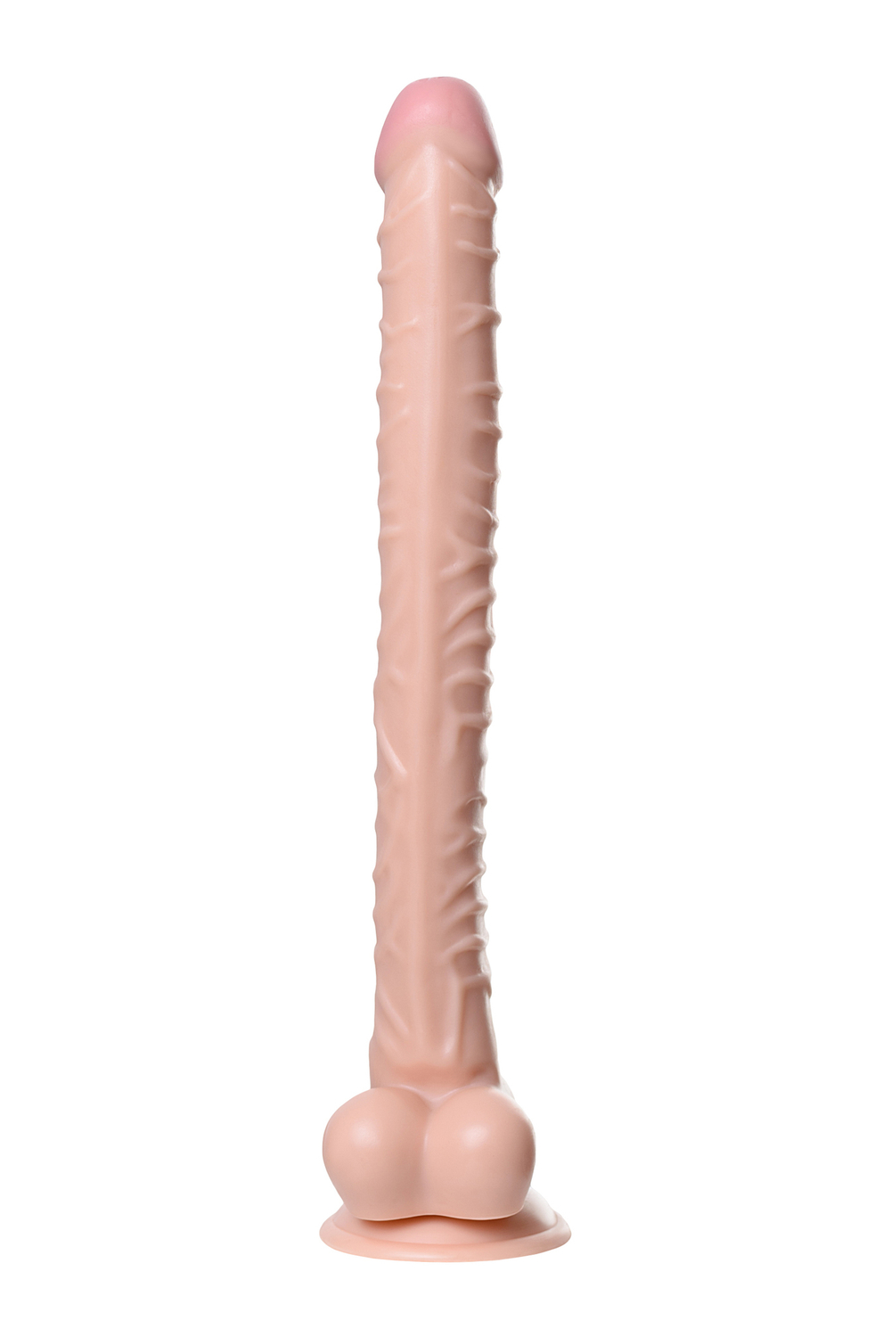 Реалистичный фаллоимитатор TOYFA RealStick Nude, PVC, телесный, 40 см