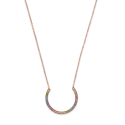 Колье Coeur de Lion Multicolour Pastel 0229/10-1522 цвет мультиколор, золотой