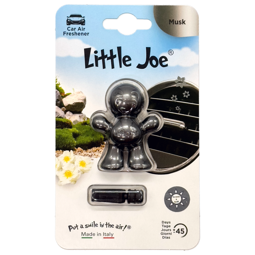 Little Joe Metallic Мускус (Musk) anthracite Ароматизатор