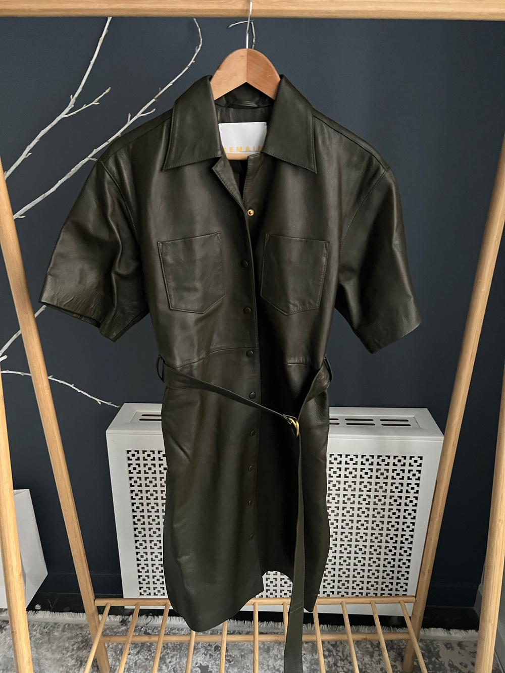 Кожаное платье Remain, xs