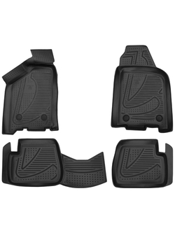 Коврики в салон для LADA (ВАЗ) Samara KANT.F900250E1.BLK