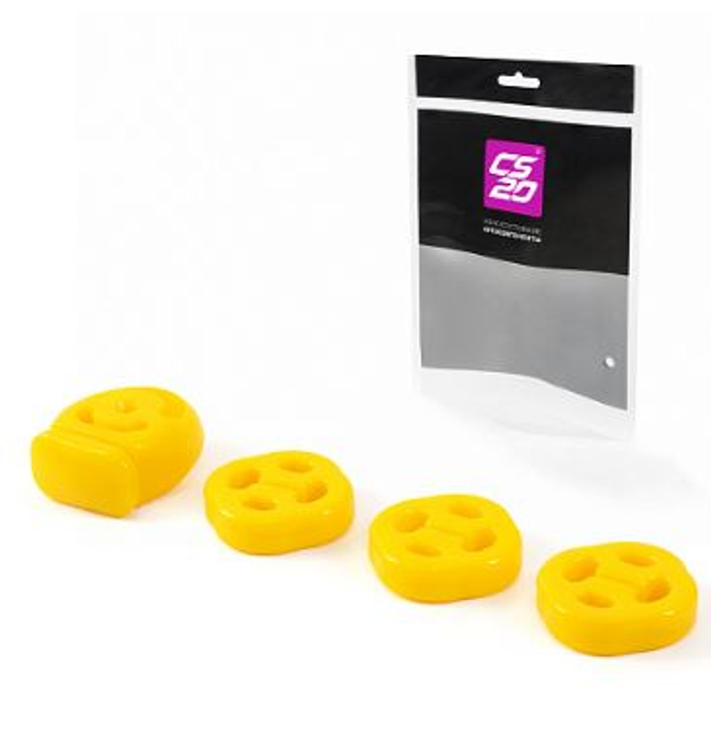 Крепление глушителя 1118-1203073/21213-1203073 полиуретан ЖЕЛТЫЙ (кт4шт) COMFORT CS20 06375