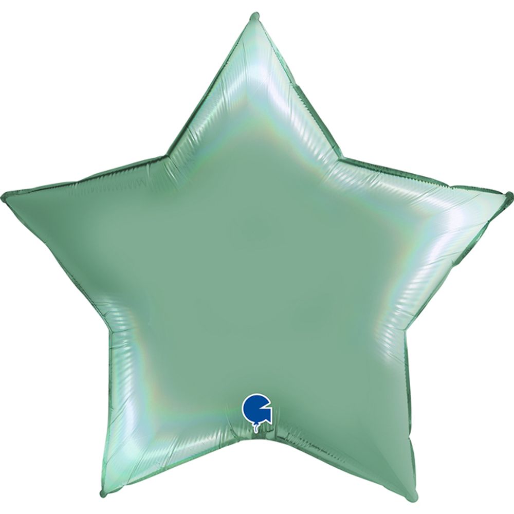 Gr (18&#39;&#39;/46 см) Звезда, Тиффани, Голография, 1 шт.
