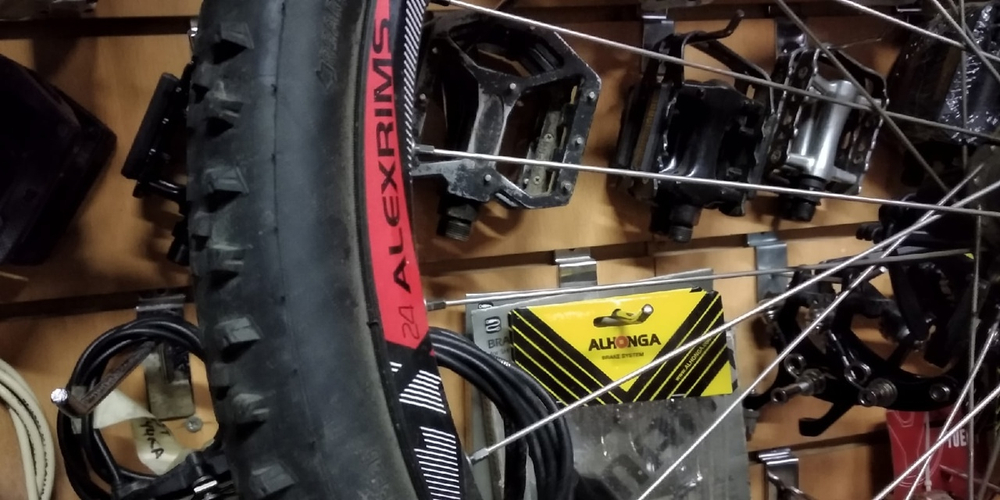 Колесо заднее 26" Alexrims 24_Shimano HB-RM66 135X10mm