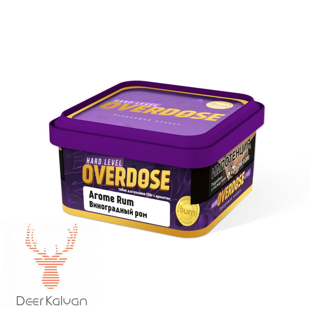 Overdose &quot;Aroma Rum&quot; (Ром) 200 гр.