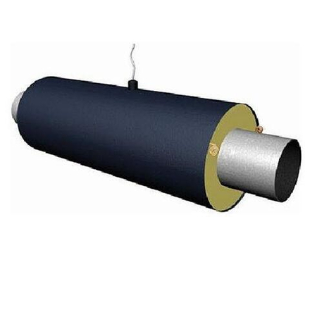 Рядовые элементы в ППУ изоляции в оболочке из ПЭ