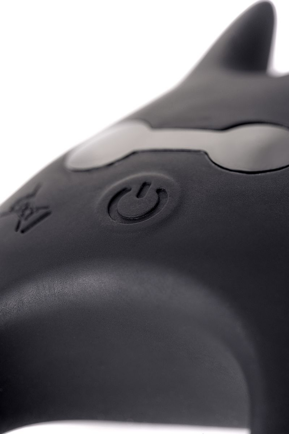 Чёрное эрекционное виброкольцо Erotist из силикона (Цвет: черный)