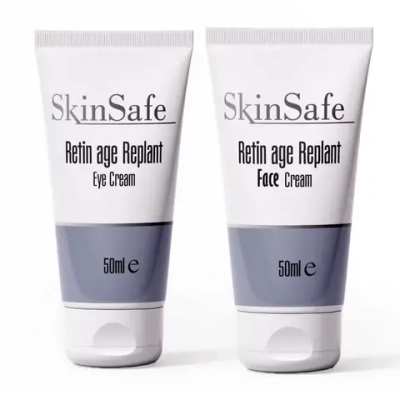 Retin Age Replant Face+Eye Cream Skin Safe | 2 Крема для лица и для глаз с ретинолом