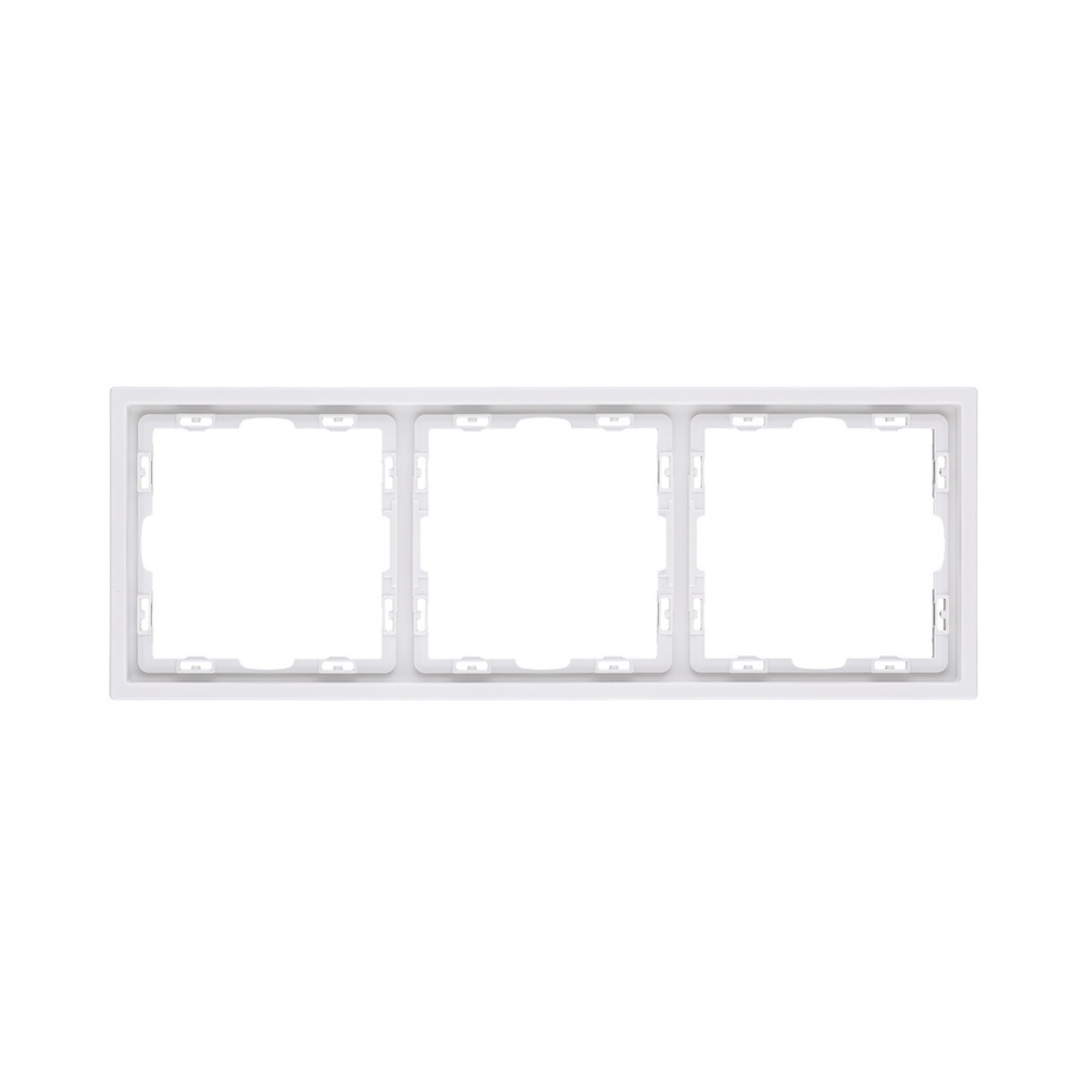 Рамка 3-постовая, белый матовый Kollinger Eclipse EC3WH