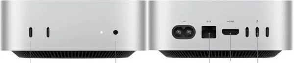 Настольный компьютер Apple Mac mini 2024 MCX44LL/A (M4 Pro 12-Core, GPU 16-core, 24 ГБ, 512 ГБ) Серебристый | Silver