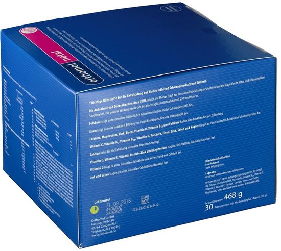 Orthomol Natal Саше с гранулами + капсулы