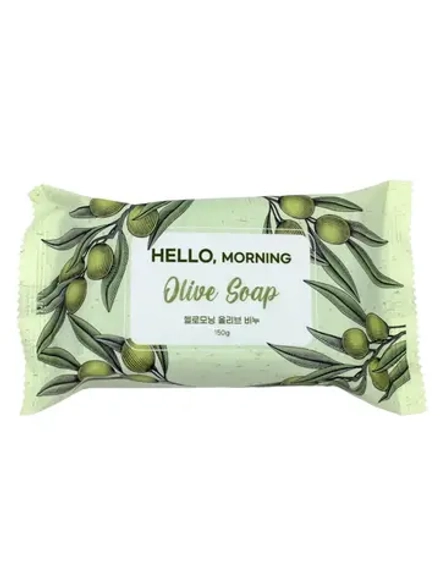 GRACE DAY - МЫЛО ПАРФЮМИРОВАННОЕ С АРОМАТОМ ОЛИВЫ HELLO MORNING OLIVE SOAP, 150 Г