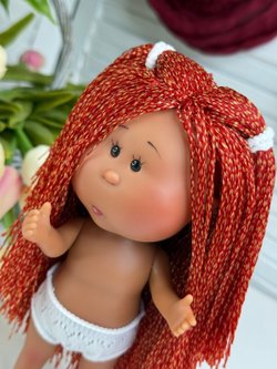 Кукла Nines виниловая 23см Little Mia Latina без одежды (3199WL8A2)