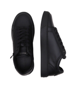 Кожаные кроссовки Calvin Klein - черный(HM0HM01268)