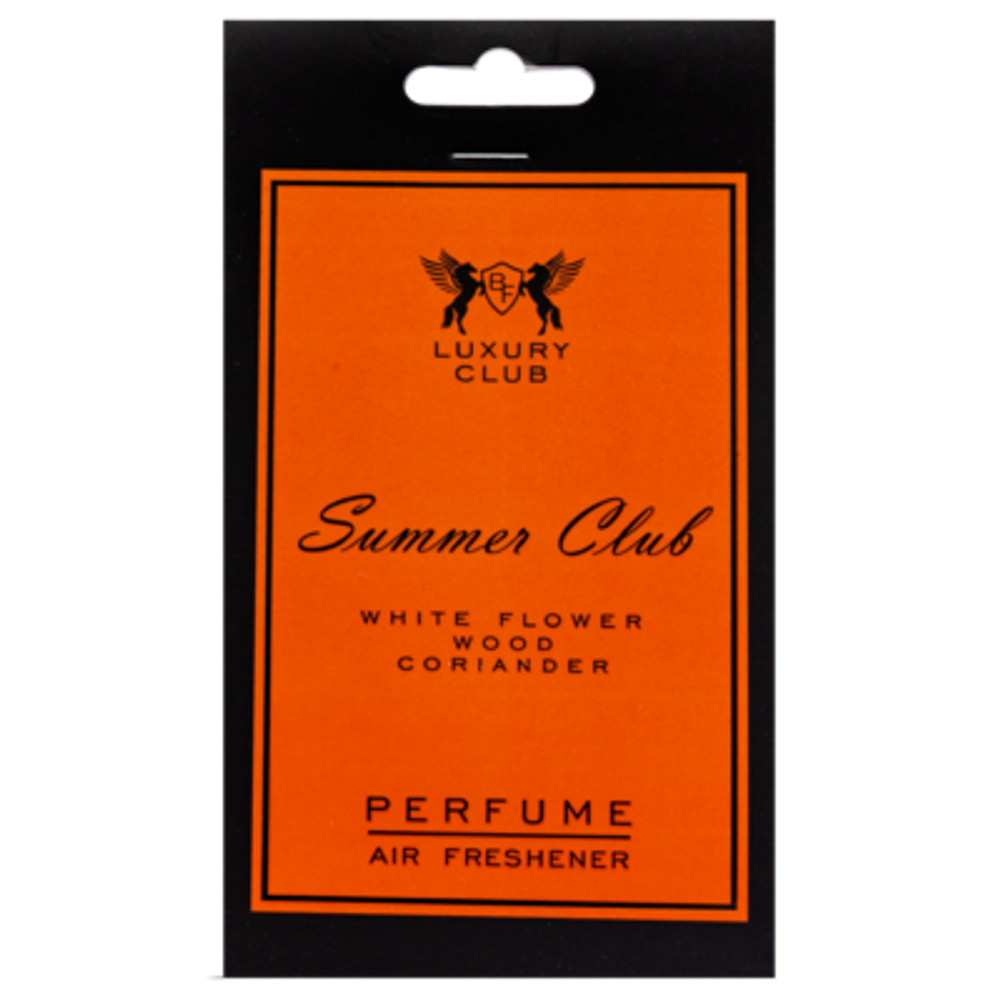 BFC09 Ароматизатор подвесной Luxury Club Summer (по мотивам Shaik 33)