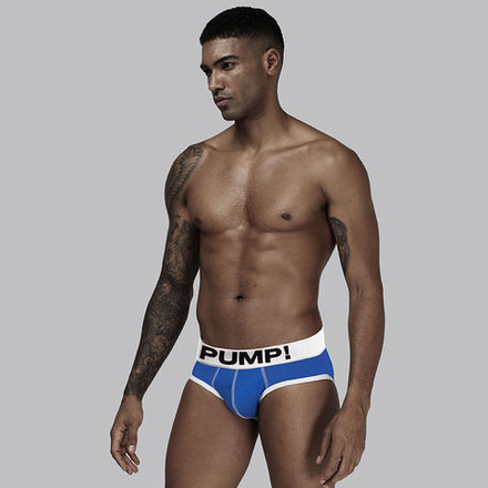 Мужские трусы брифы синие PUMP! PU013-9