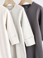 Комбинезон / Cлип для малышей Next D64-603, 3 шт., Бежевый, Серый