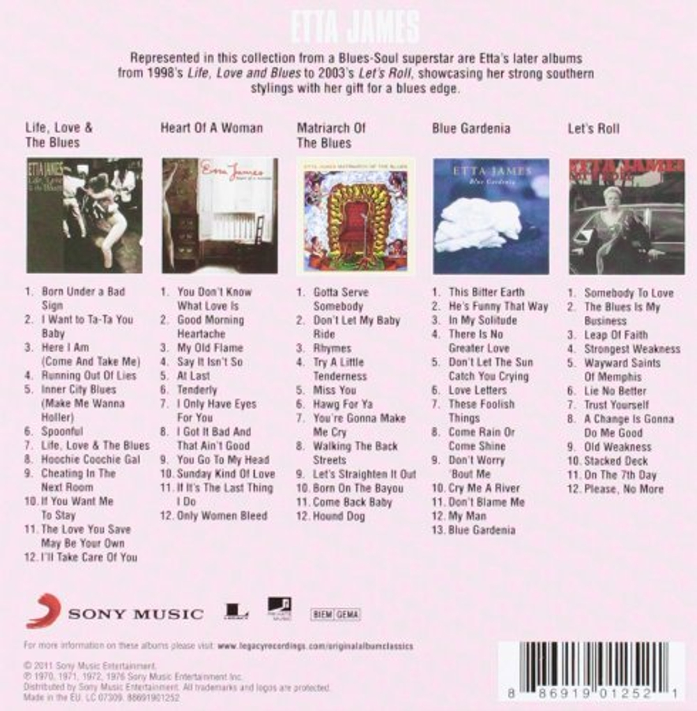 Etta James / Original Album Classics (5CD)
