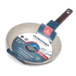 СКОВОРОДА С АНТИПРИГАРНЫМ ПОКРЫТИЕМ PFLUON MARBLE, 24*4,8 СМ