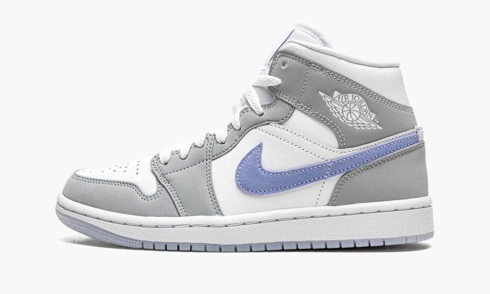 Air Jordan 1 Mid WMNS "Wolf Grey Aluminum"