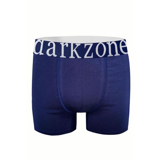 Мужские трусы боксеры темно-синие DARKZONE DZN2804