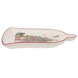 GAEM Блюдо "Елочка", L19 W25 H2 см