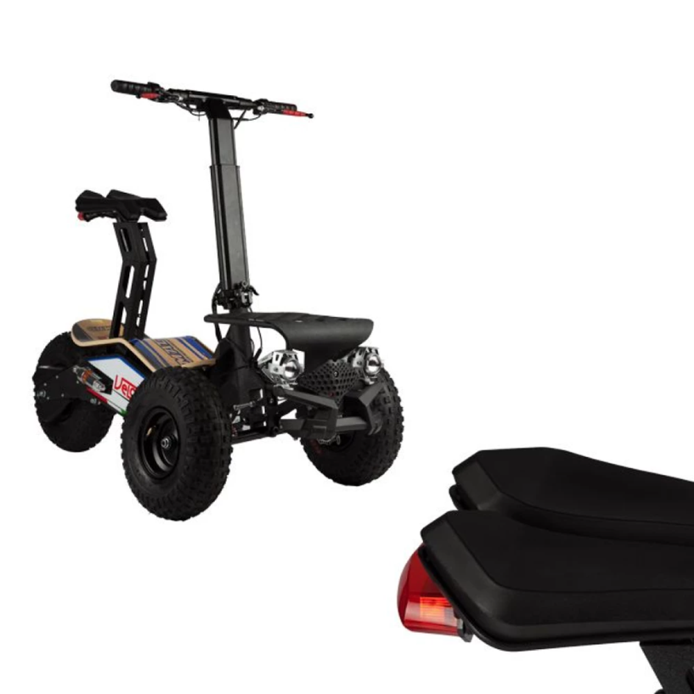 Электросамокат Velocifero MAD TRUCK CE 2000W (Yellow) с сиденьем