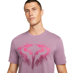 Мужская теннисная футболка Nike Dri-Fit Rafa Tennis T-Shirt - violet dust