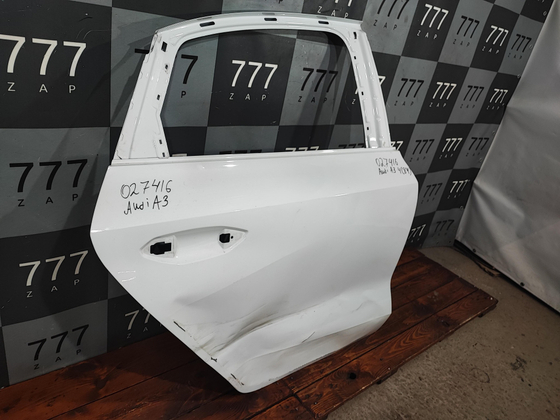 Дверь задняя правая Audi A3 (8Y) 20-нв Б/У Оригинал 8Y5833052A